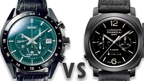 Panerai luminor vs seiko